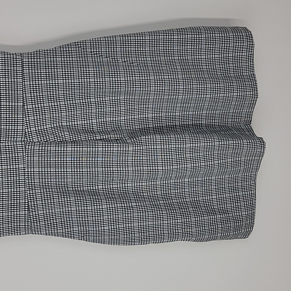 Lulu's penny black and white gingham knotted sheath dress size small - Picture 14 of 15